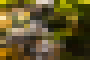 Abstract Colorful geometric Background, Creative Design Templates. Pixel art Grid Mosaic, 8 bit vector background.