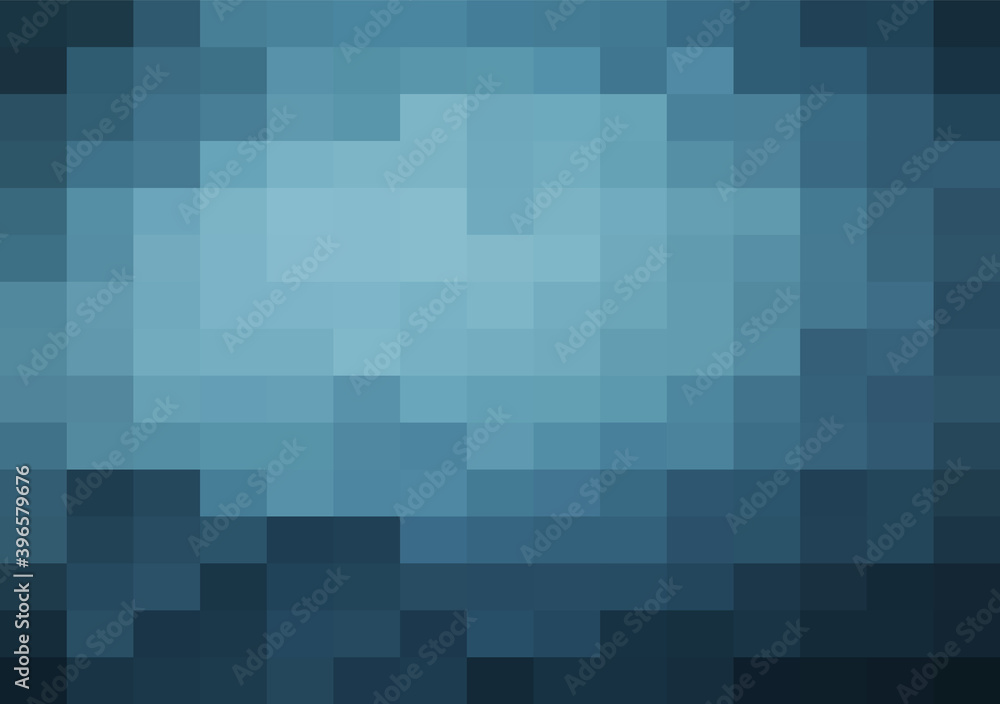Poster abstract dark blue grid mosaic background, modern abstract illustration with triangles. creative des