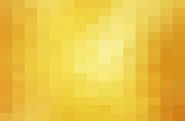 Abstract Yellow geometric Background, Creative Design Templates. Pixel art Grid Mosaic, 8 bit vector background.