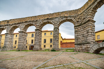 Acueducto romano de la ciudad  española de Segovia
