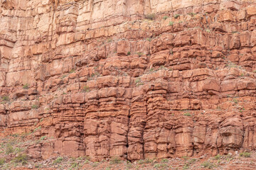 Scenic Autumn Landscape in the Verde River Canyon Arizona