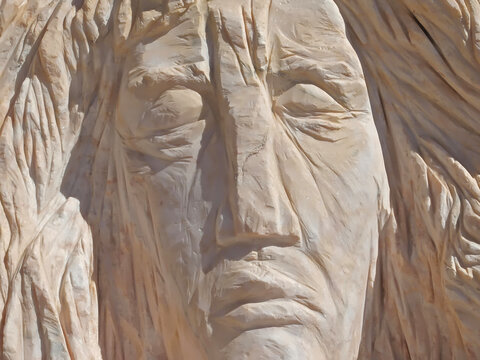 Sculptures In Portimao At The Oceanside