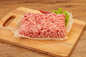 Minced meat - pork and beef