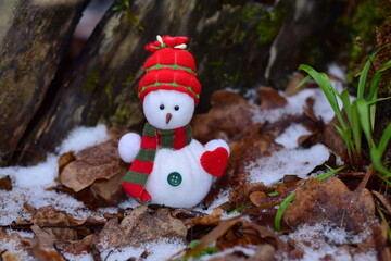 snowman on the tree