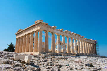 Obraz premium Parthenon and Acropolis of Athens, Greece 