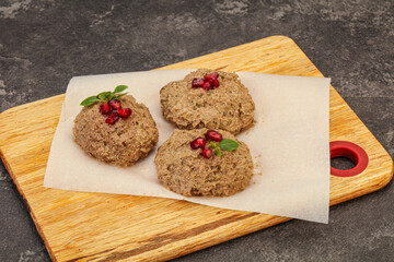 Georgian cuisine - pkhali from beans