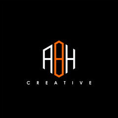 ABH Letter Initial Logo Design Template Vector Illustration