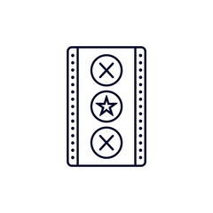 Casino Games icon logo vector template, Creative Gambling design icon symbol Illustration