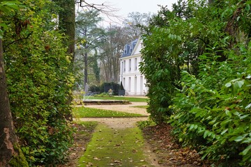 Fototapeta premium Parc et château