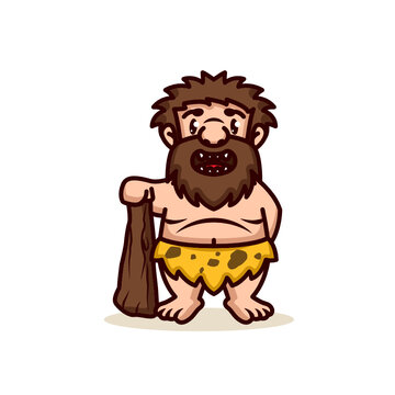 Cute ancient caveman neanderthal costume