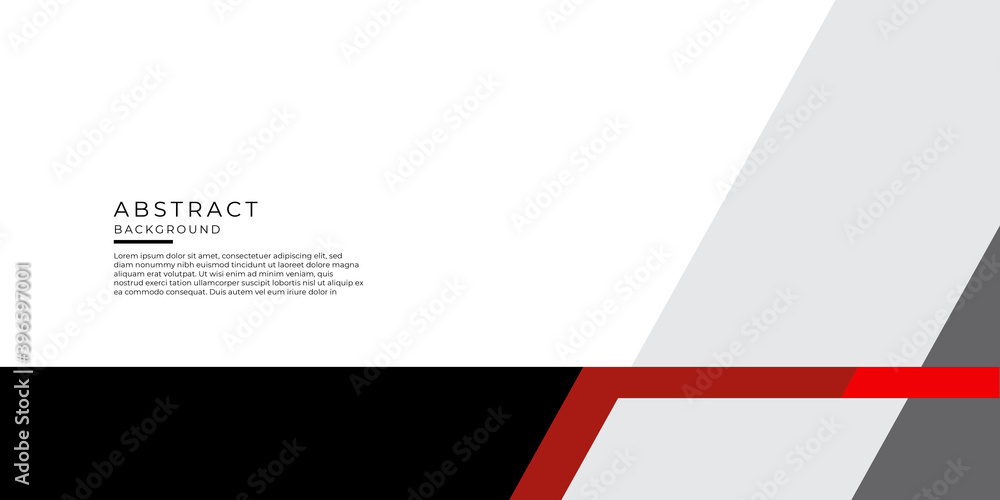 Wall mural abstract gradient red and black tech template background vector design. illustration vector