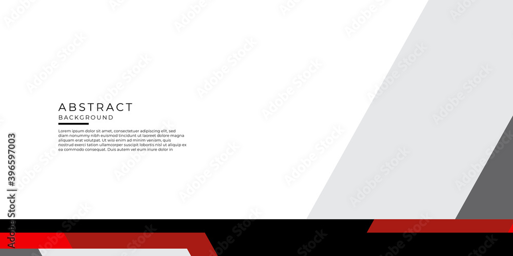 Wall mural abstract gradient red and black tech template background vector design. illustration vector