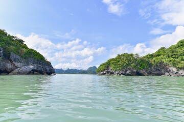 Obraz premium Nature Scenery of Ao Taled in Nakhon Si Thammarat Province