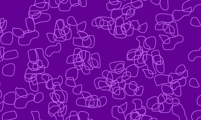 Purple random form background.