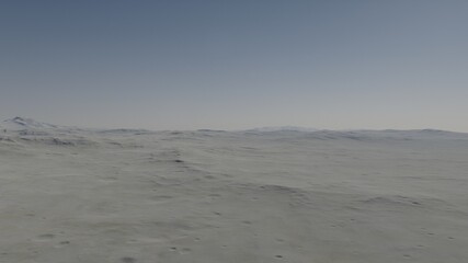 science fiction illustration, alien planet landscape, view from a beautiful planet, beautiful space background 3d render
