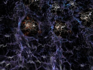 Imaginatory fractal background Image
