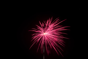 fireworks fuchsia color