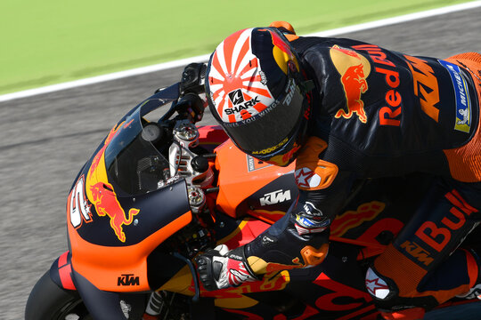 Mugello - Italy, 1 June: French Red Bull Ktm Factory Racing Team rider Johann Zarco in action at 2019 GP of Italy of MotoGP on June 2019 in Italy