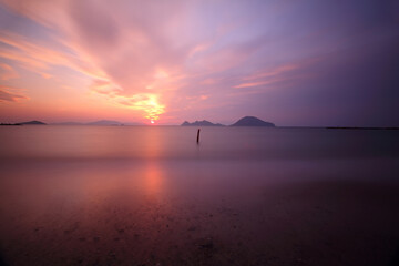 Seaside town of Turgutreis and spectacular sunsets