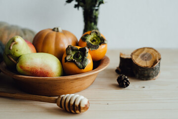 Happy Thanksgiving. Eco-friendly tableware.