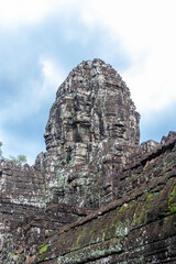 Temple Bayon à Angkor, Cambodge 