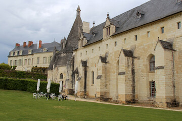 fontevraud abbey in france