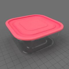 Square food container 1