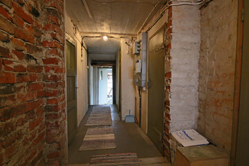 old abandoned corridor