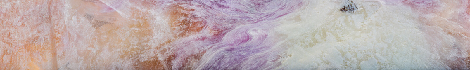 lilac and orange charoite stone stripe