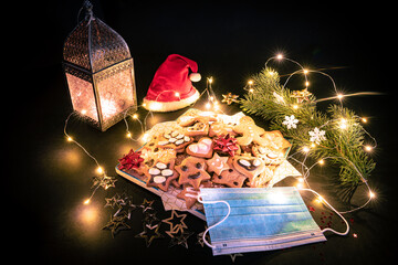 Weihnachten, Stillleben, Corona