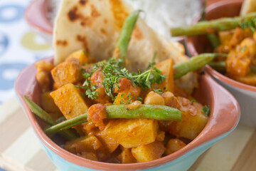 Vegetarian Curry dish