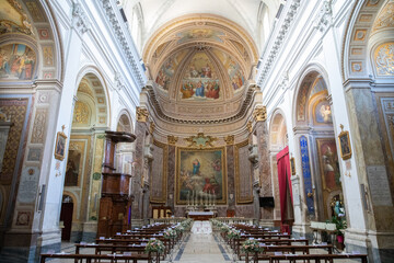 Fototapeta na wymiar Chiesa di San Giovanni Evangelista, Montecelio 