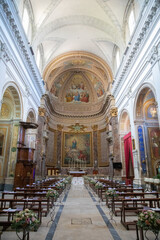 Fototapeta premium Chiesa di San Giovanni Evangelista, Guidonia Montecelio 