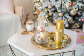 christmas table setting