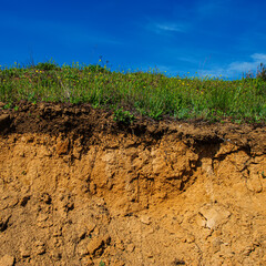 soil erosion in the steppe zone.