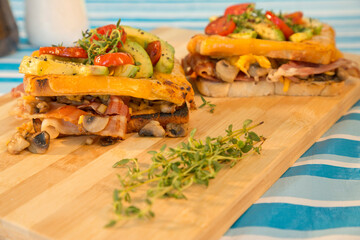 Cheesy Toasted Sandwich