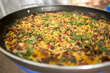 Egg and Bacon Scramble