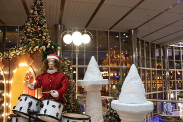 magic toys decoration and symbols for Christmas party