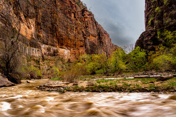 river in the canyon