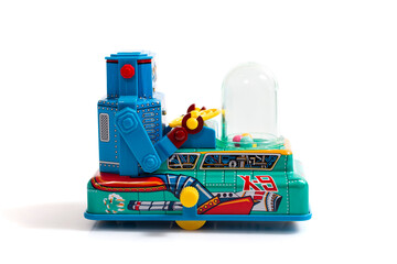 Obraz premium Vintage tin robot toy