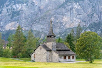 Fototapeta na wymiar Kandersteg ein Traum in den Alpen der Schweiz