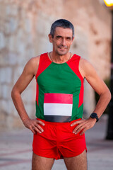 Fototapeta premium Portuguese runner man