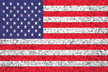 US Flag on Cork