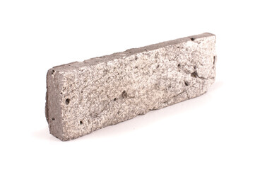 Clinker brick isolated on the white