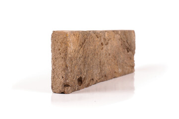 Clinker brick isolated on the white