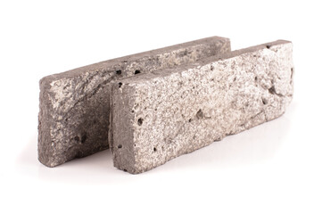 Clinker brick isolated on the white