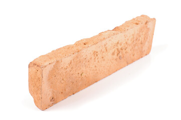 Clinker brick isolated on the white