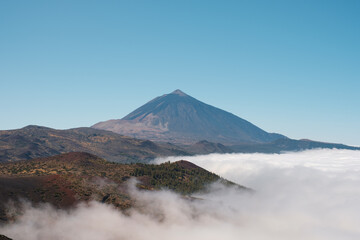 Pico del Teide, mountain landscape in Tenerife