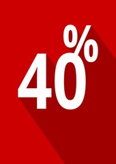 40%