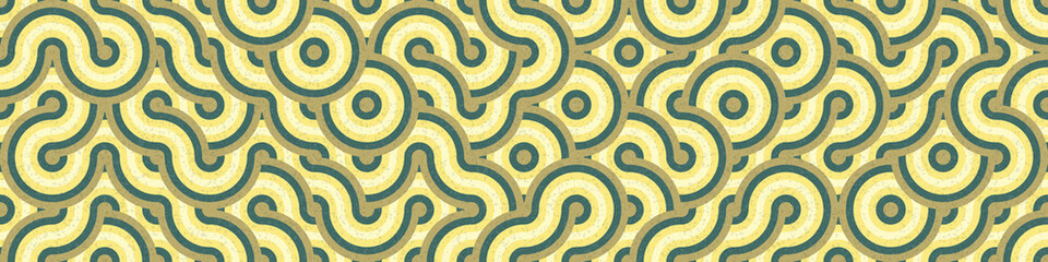 Abstract Geometric Pattern generative computational art illustration